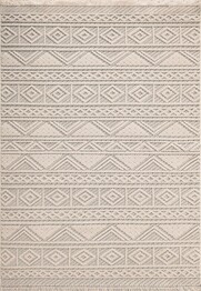 Dynamic Rugs Seville 3607109 Ivory and Soft Grey